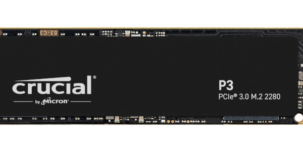 Crucial P3 1TB M.2 NVMe 3D NAND SSD