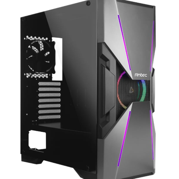 Antec DA601 E-ATX | ATX | Micro-ATX ARGB Mid-Tower Gaming Chassis – Black