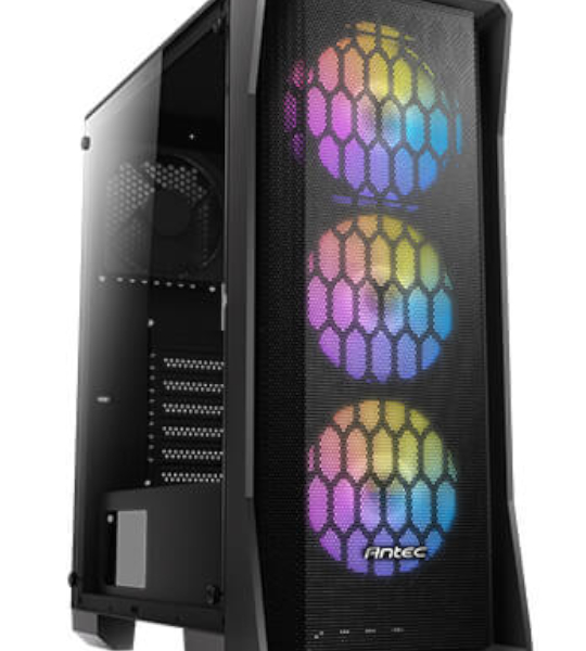 Antec NX360 ATX | Micro-ATX | ITX ARGB Mid-Tower Gaming Chassis – Black