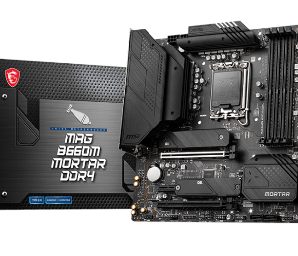 MSI MAG B660M Mortar DDR4 Intel LGA1700 mATX Gaming Motherboard