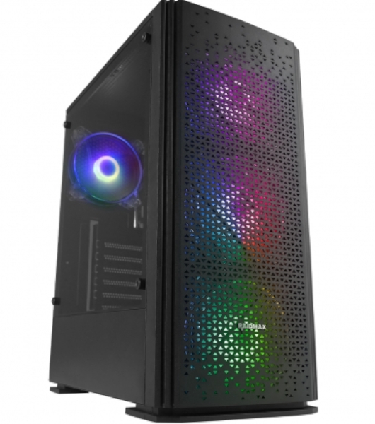 Raidmax H702 ATX | Micro-ATX | Mini-ITX ARGB Sync Mid-Tower Gaming Chassis – Black