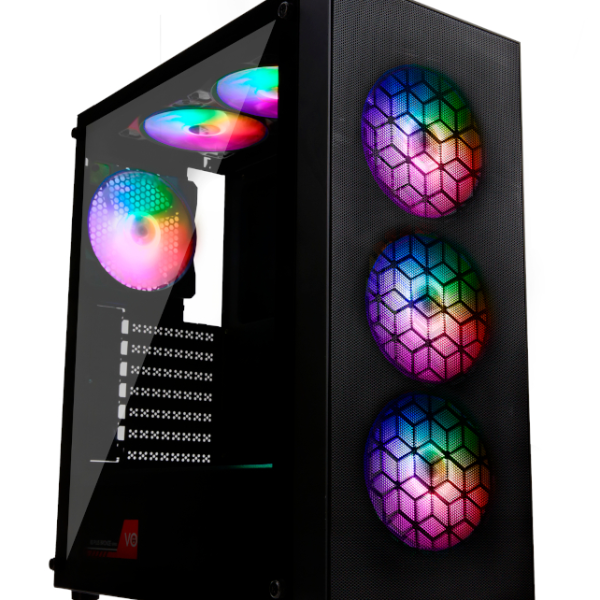 RAIDMAX CHASSIS X921TBS ARGB ATX BK