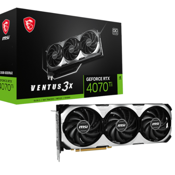 RTX 4070Ti Ventus 3x OC 12G GDDR6X 256-BIT Graphics Card