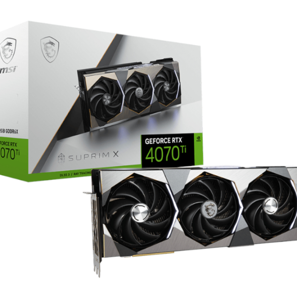 RTX 4070Ti Suprim X 12G GDDR6X 256-BIT Graphics Card