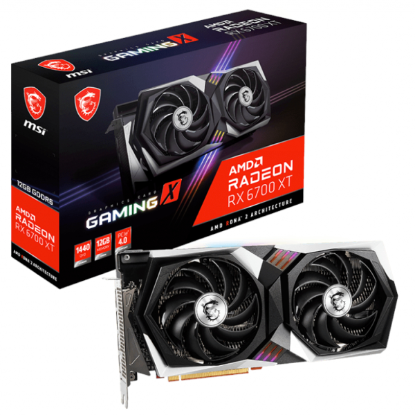 RX6700 XT Gaming X 12G GDDR6 192-BIT Graphics Card