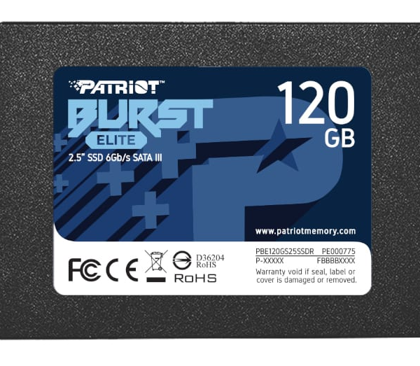 Patriot Burst Elite 120GB 2.5″ SSD