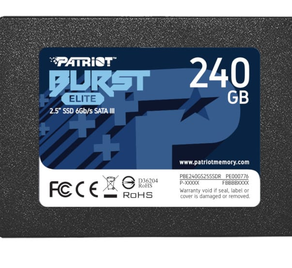 Patriot Burst Elite 240GB 2.5″ SSD