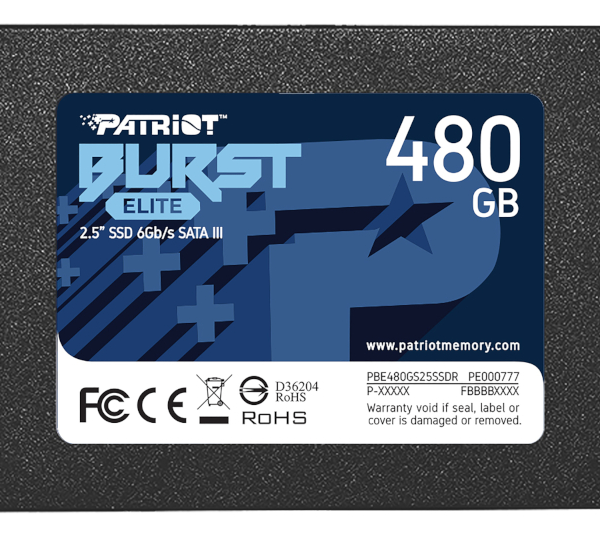 Patriot Burst Elite 480GB 2.5″ SSD