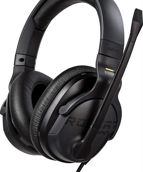 Roccat Khan AIMO RGB Virtual 7.1 Surround Sound Black Gaming Headset