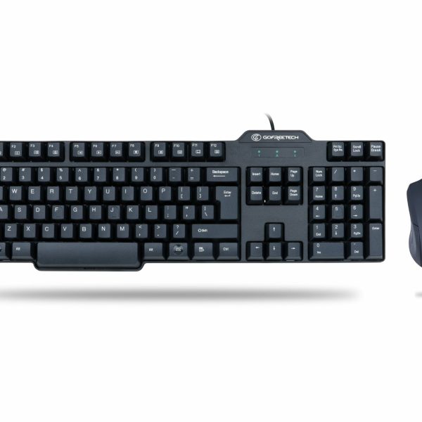 GoFreetech Wired KB MOUSE Combo – Black