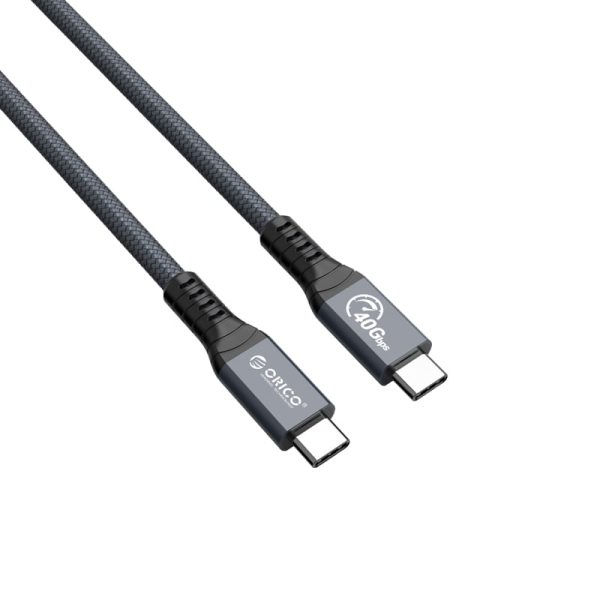 ORICO CBL Thunderbolt 4 Data PD100W 40GBPs 0.8M BK | Supports 8k@60hz