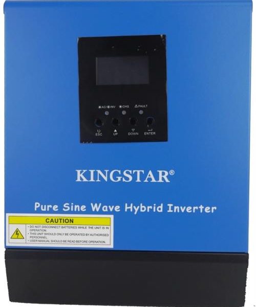 Solarix KingStar 1000VA 12VDC Pure Sine Wave Inverter-Off-Grid Solar Inverter