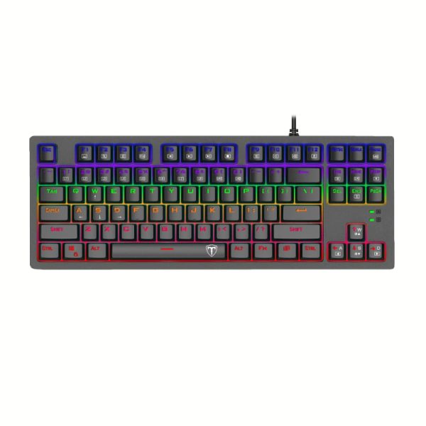 T-Dagger BALI Tenkeyless Rainbow LED Mechanical Gaming Keyboard – Black