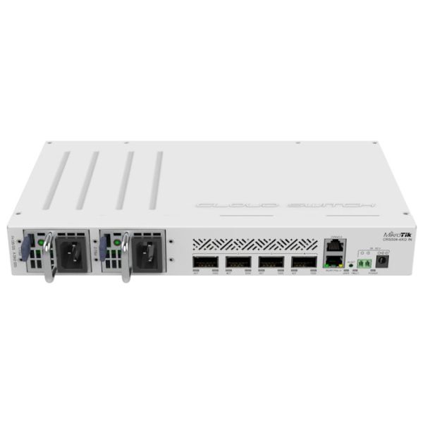 MikroTik Cloud Router Switch 4 Port QSFP28 | CRS504-4XQ-IN