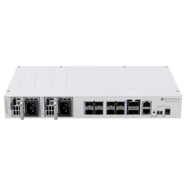 MikroTik Cloud Router Switch 8 Port SFP28 2 QSFP28 | CRS510-8XS-2XQ-IN