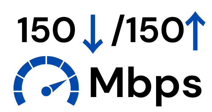 MetroFibre 150-150 Mbps