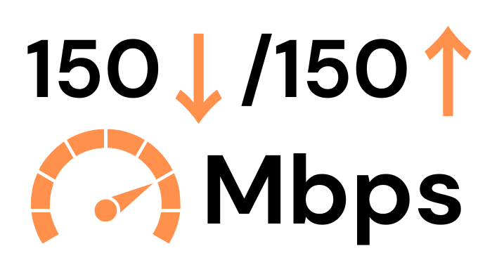 Octotel 150-150 Mbps