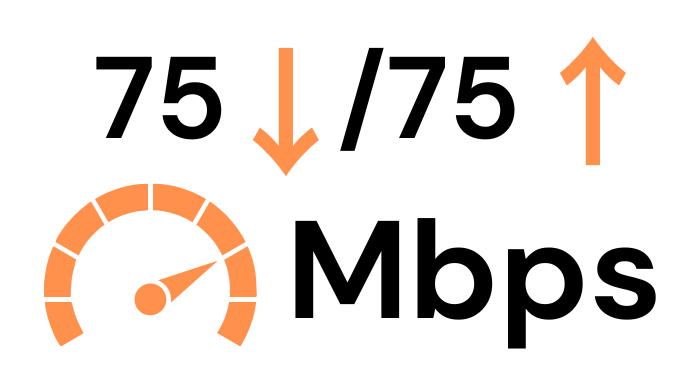 Octotel 75-75 Mbps
