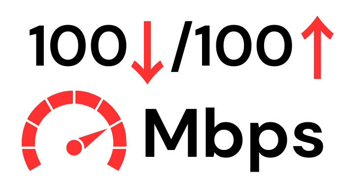 Vodacom 100-100 Mbps
