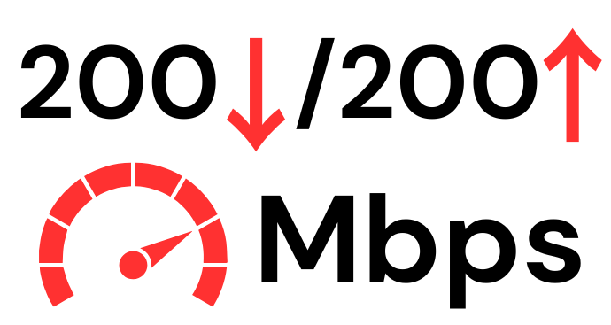 Vodacom 200-200 Mbps