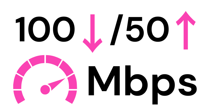 Vuma 100-50 Mbps