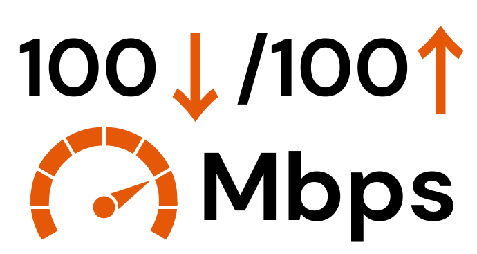 Zoom 100-100 Mbps