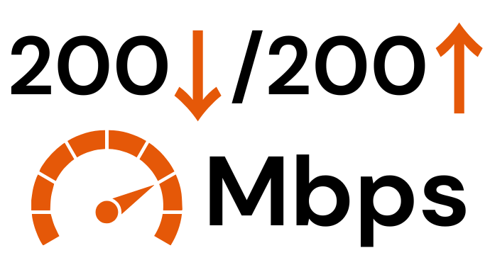 Zoom 200-200 Mbps